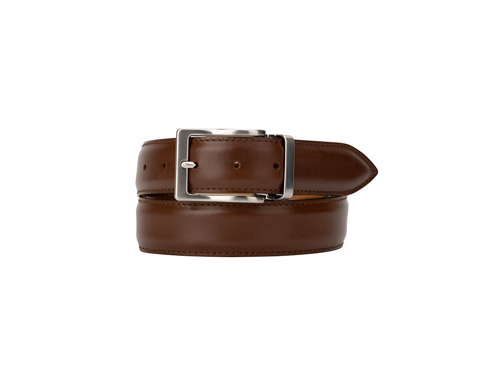 Emila Cintura Bordeaux Uomo In Pelle Di Vitello Cinta Elegante Da - Foto 12